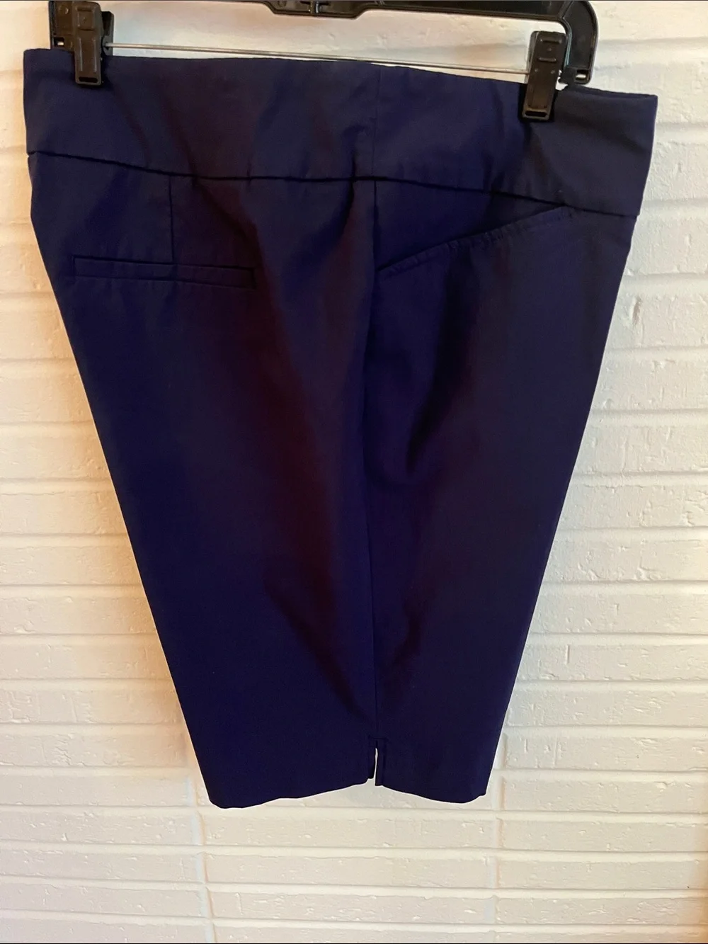Belle by Kim Gravel Navy Blue Shorts - Picture 6 of 7